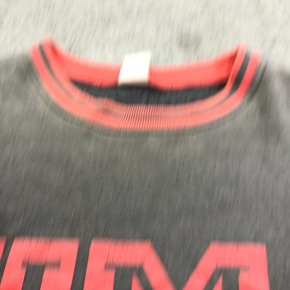 Vintage Puma Sweatshirt Mens 2XL Gray Red Spell Out Sportsunity - Picture 7 of 13